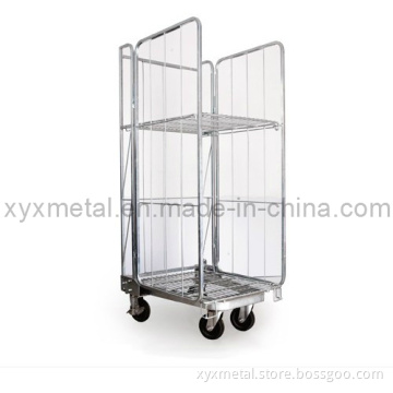 Exported Euro Style Metal Wire Mesh Roll Container